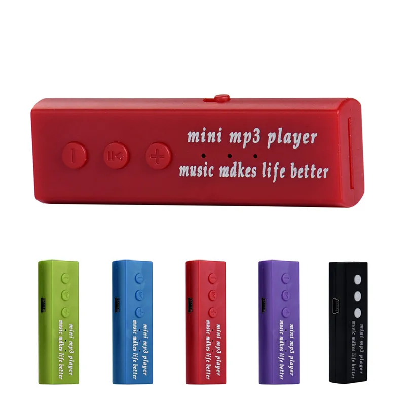 MOYEAH Mini USB Clip Digital Mp3 Music Player Support 16GB SD TF Card GD audio-player : image MOYEAH Mini USB Clip Digital Mp3 Music Player Support 16GB SD TF Card GD audio-player