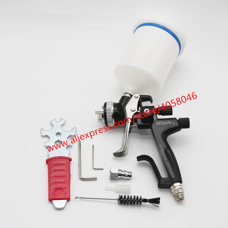 

High atomization Latest air spray gun Gravity spray gun with 1.3mm nozzle pneumatic spray gun car Star model spray paint gun