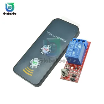 

DC 5V 12V LED Wireless Infrared Remote Control Relay One 1 Channel Relay Module Remote Switch Control Driving Board Controller