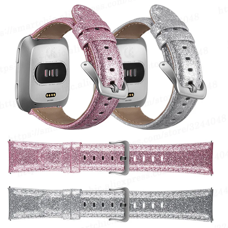 

Sport Soft Leather Strap For Fitbit Versa Bands Replacement Watch Bracelet Watch Strap For Fitbit Versa Straps Wristband Women