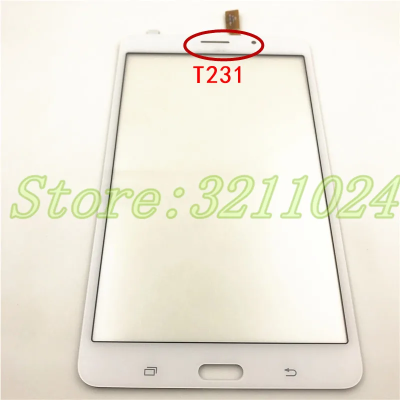 10 шт./лот 100% тест для Samsung Galaxy Tab 4 SM T230 T231 Передний сенсорный экран дигитайзер