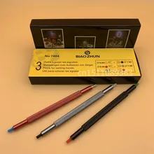 Резиновая головка игольчатый перфоратор для наручных часов x6 размеров инструмент для настройки часов NO 7404