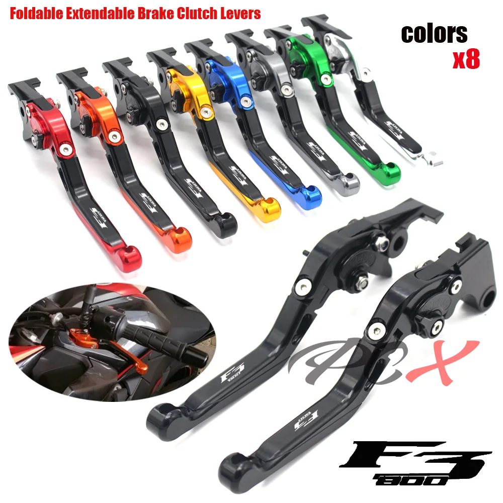 Folding Extendable Adjustable CNC Brakes Clutch Levers Motorcycle