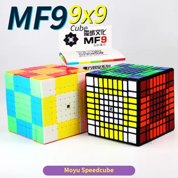 

Moyu 9x9 Cube Magic Speed Cube Puzzle 9x9x9 9Layers Black Stickerless Neo Cubo Magico 9*9*9 Game Education Boy Toys For Adults
