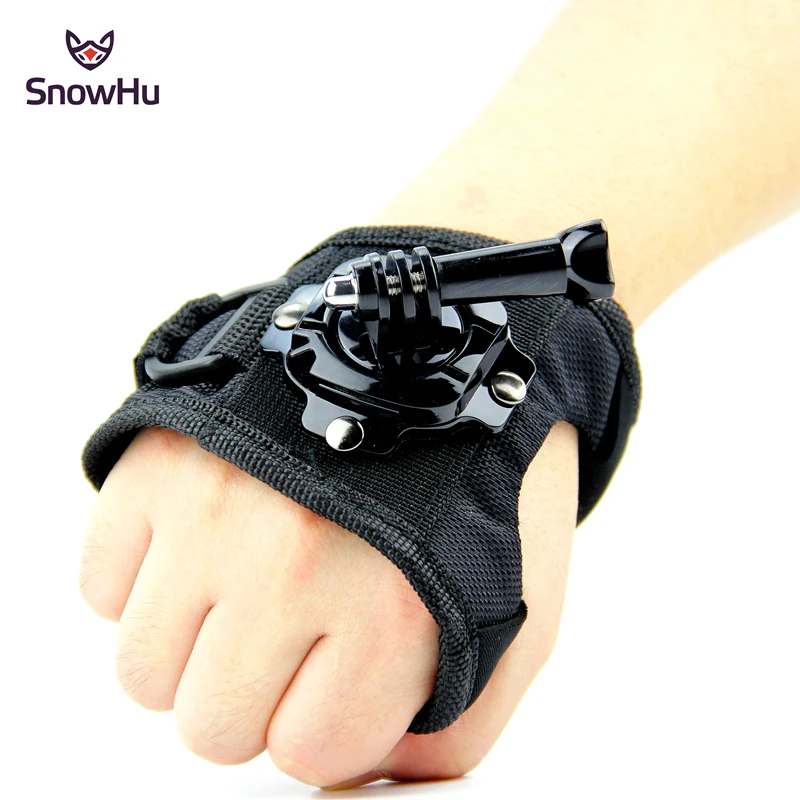 Glove Wrist Band 360 Degree Swivel Rotation Hand Strap Belt font b Tripod b font Mount