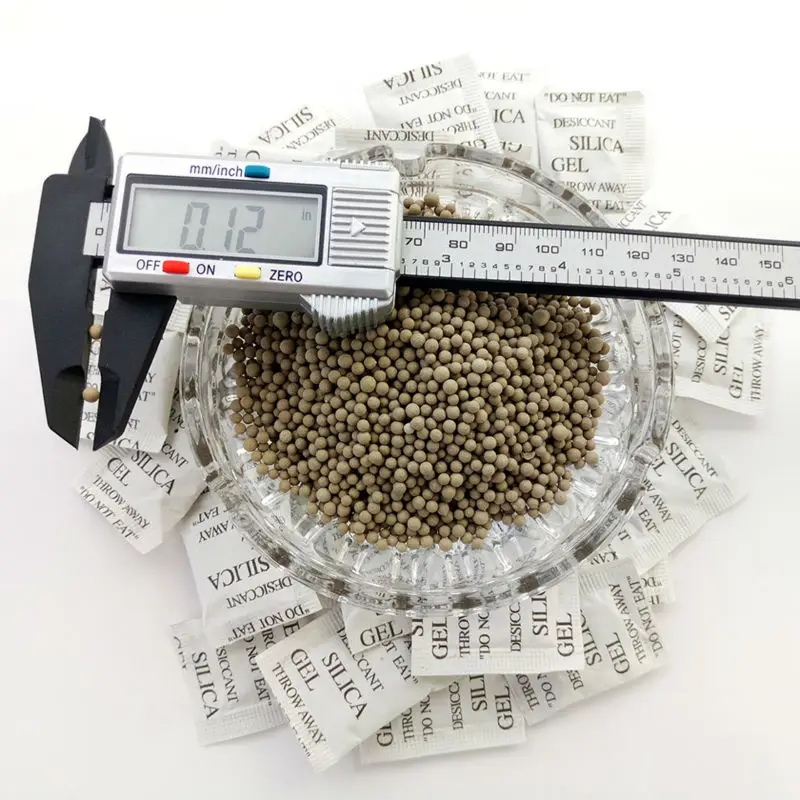 1g 100 Packets Non-Toxic Silica Gel Desiccant Moisture Absorber Dehumidifier Silica Gel Packets for Kitchen Room Living Room Bag (3)