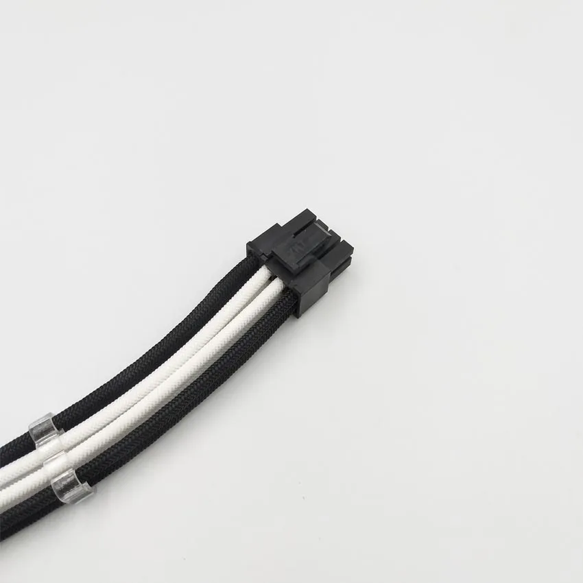 PCI-E 8Pin White_Black_extension_cable_2