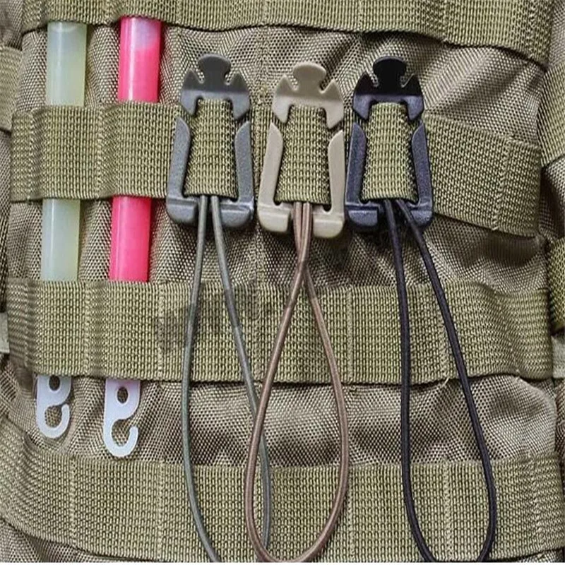 Free shipping webbing buckle straps elastic rope storage backpack