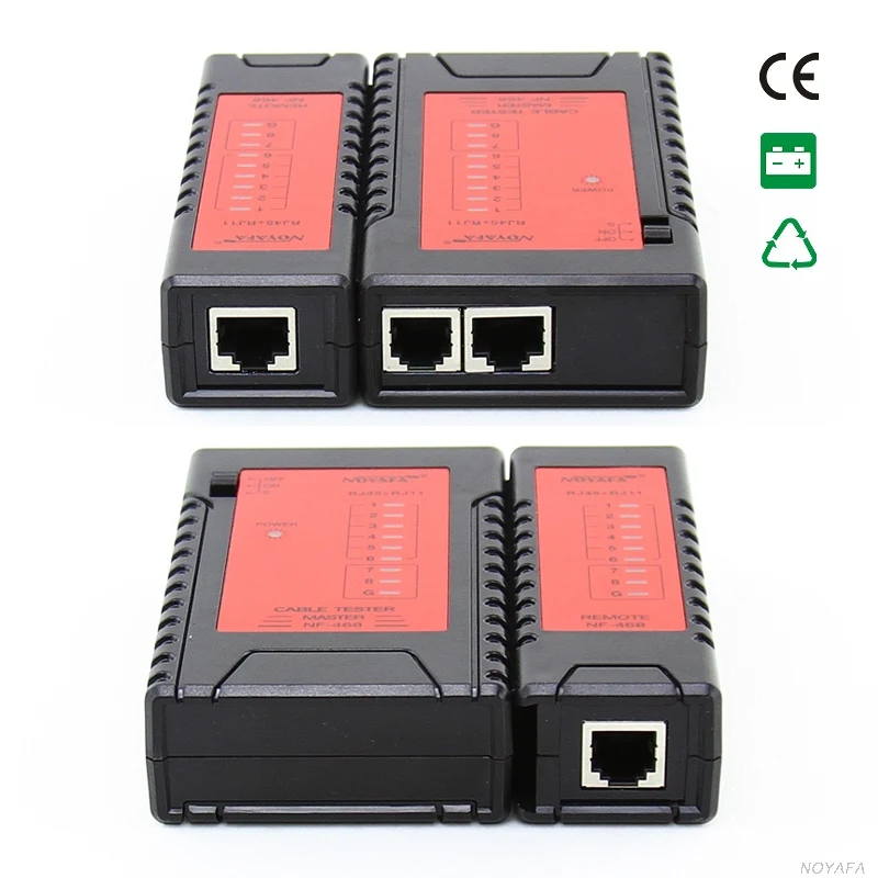Оригинальный NOYAFA NF 468 сетевой кабель тестовый er Lan Cat5 RJ45 набор инструментов Cat 5 6