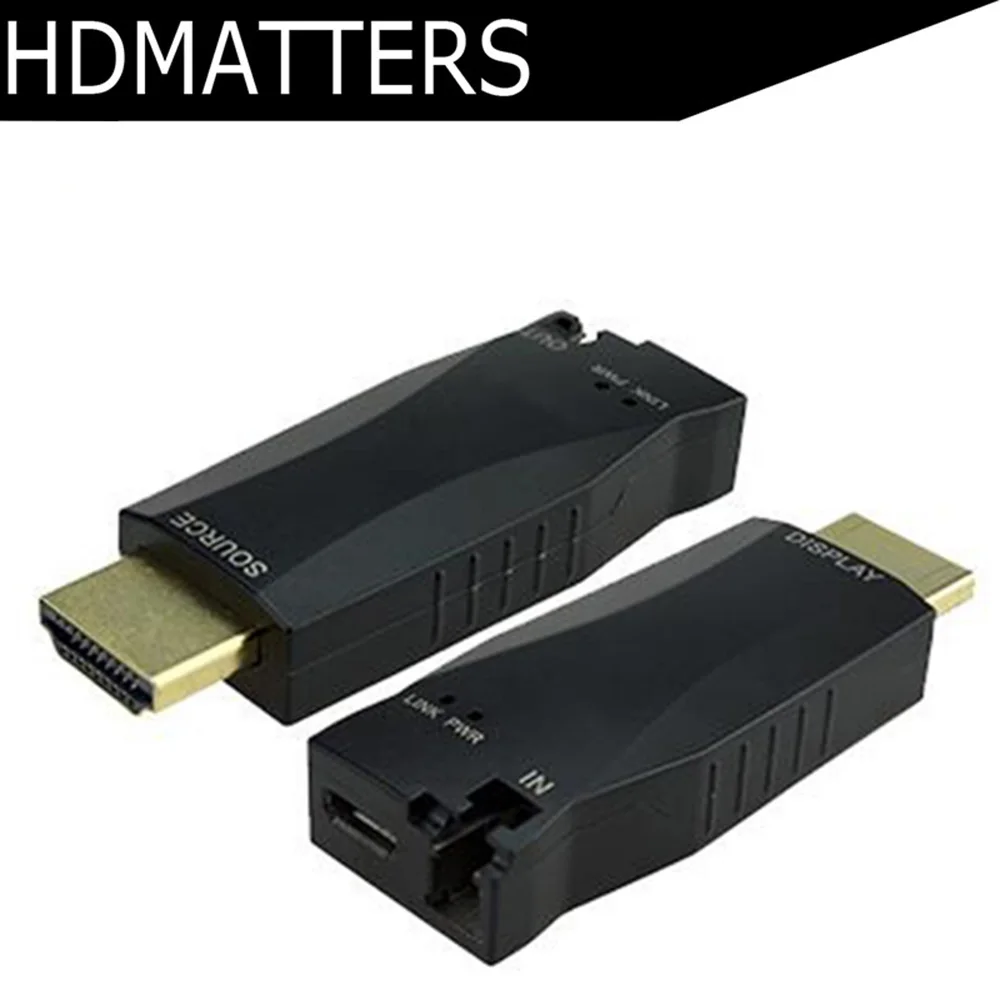 Профессиональный мини 4 K HDMI Оптический оптоволоконный удлинитель до 300 м через квалифицированный мультимодовый/одномодовый волоконно-оптический кабель