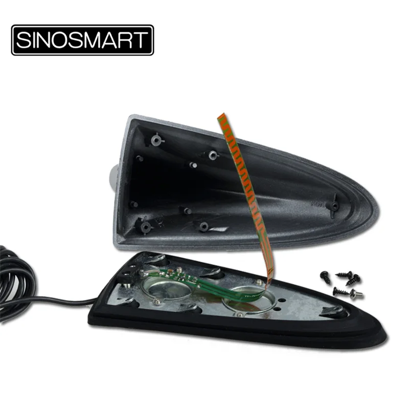 SINOSMART Высококачественная Автомобильная Акула Антенна для аналогового ТВ с