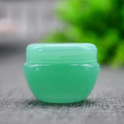 

100 шт. 5G пустой Пластик красочный ПП банки, контейнеры для косметики бутылочка для крема, лосьона, макияж, ремесло мазь