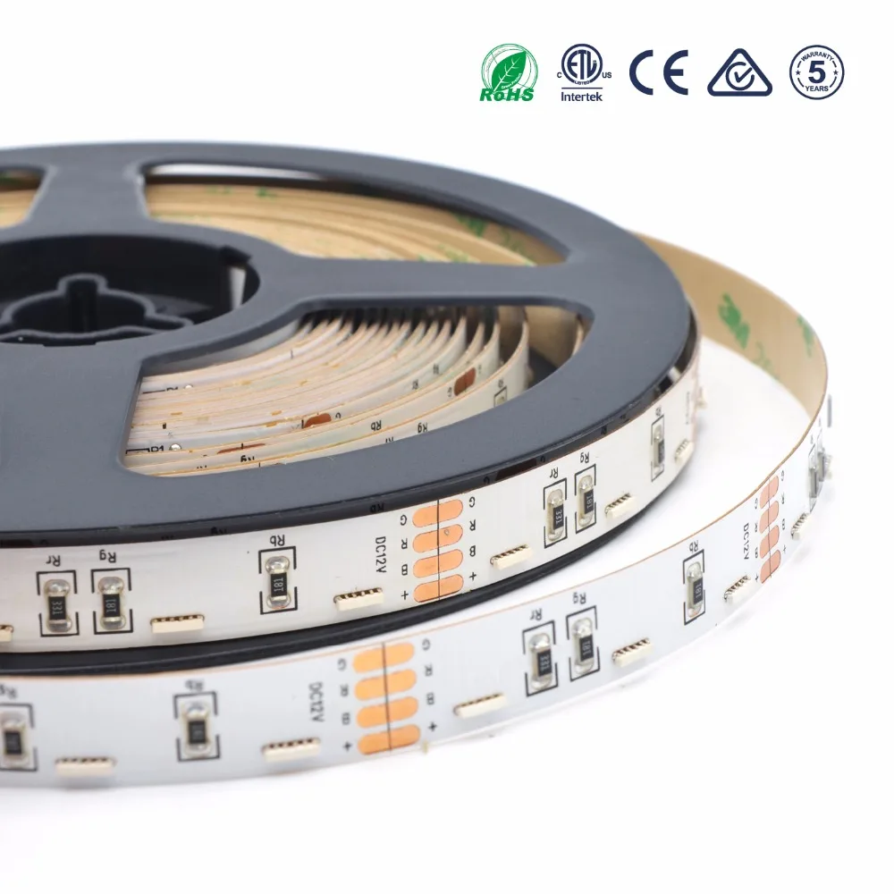 Бортовой испускать Светодиодные ленты светильник 12V RGB SMD 020 светодиодный веревка