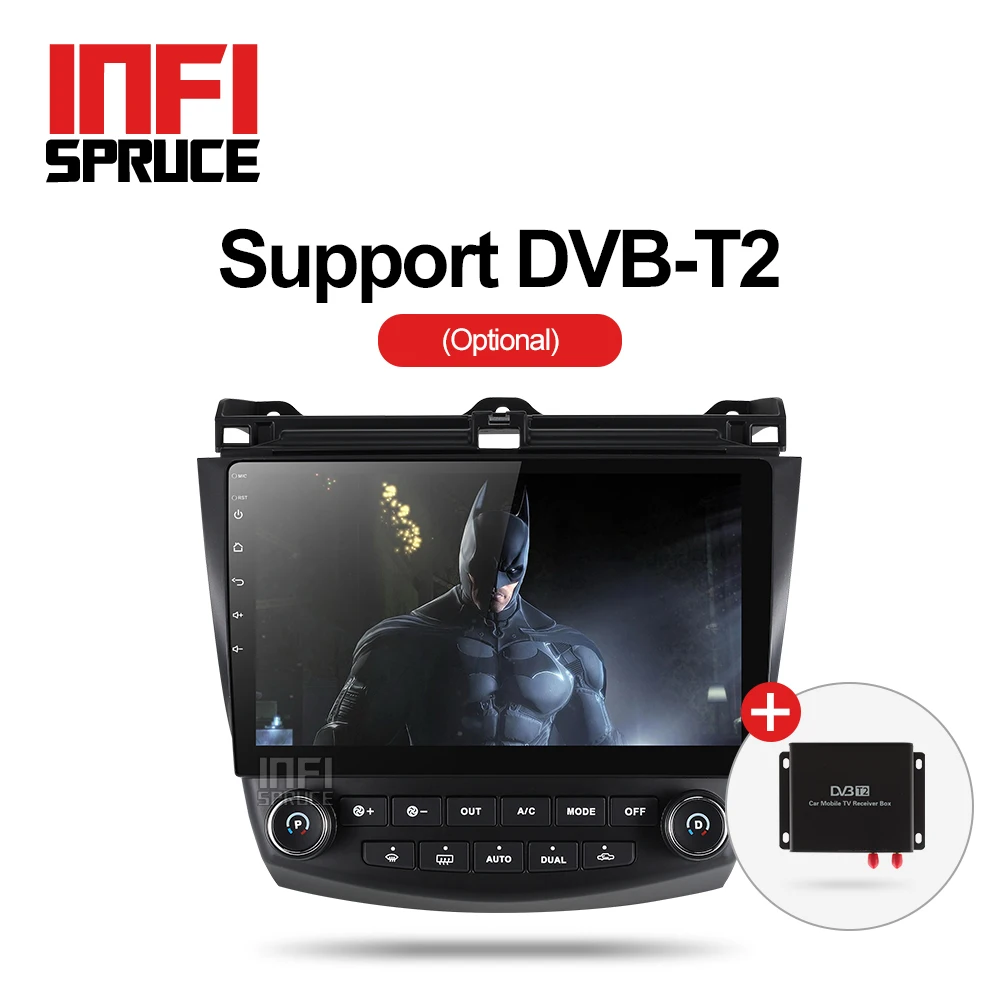 Автомобильный dvd gps плеер на android 8 1 для honda Accord 7 2003 2007 с радио навигацией