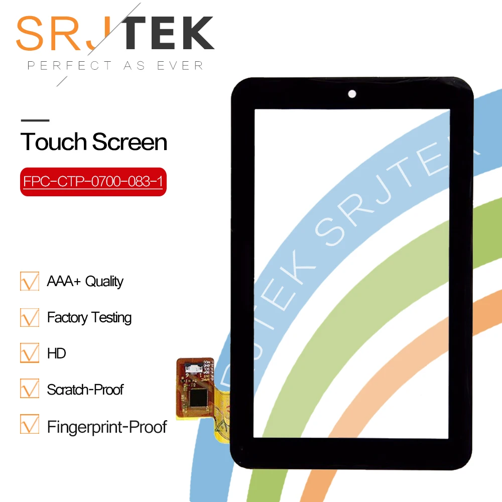 Srjtek FPC-CTP-0700-083-1 7 дюймов для Prestigio multiPad 0 PMP5770D сенсорный экран дигитайзер стеклянная