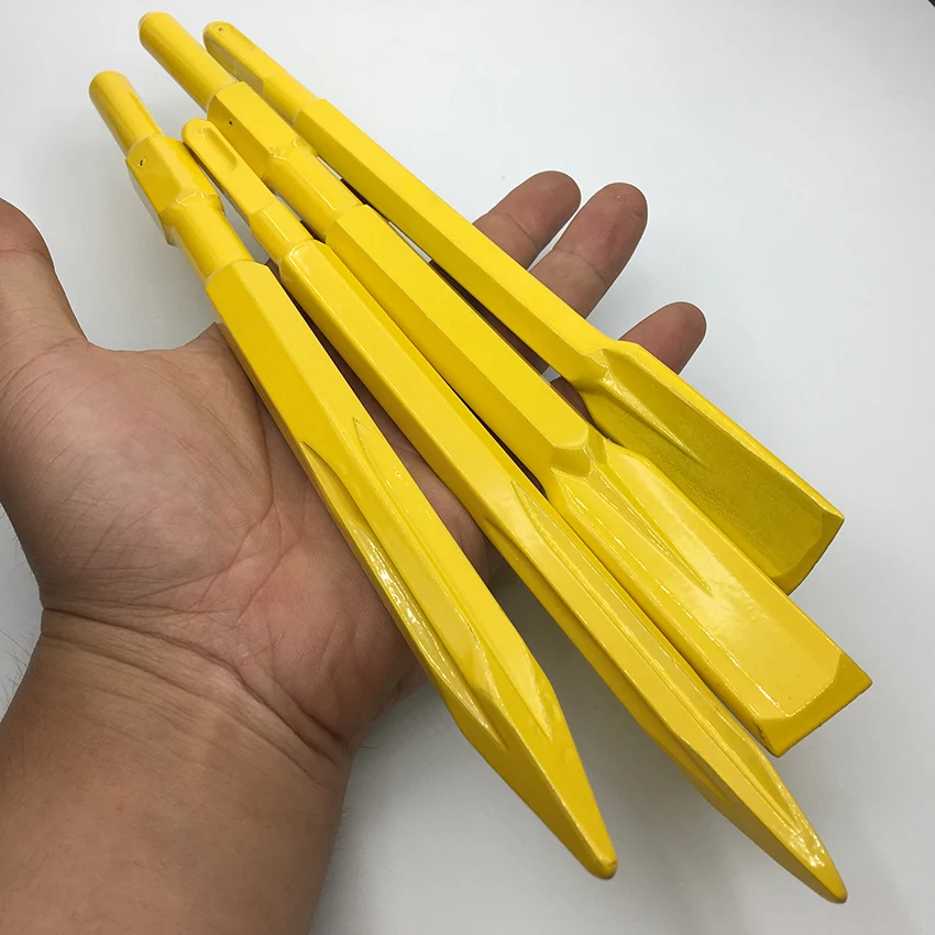 Square Handle Two Pits and Two Slots Drill Bits Pointed ...