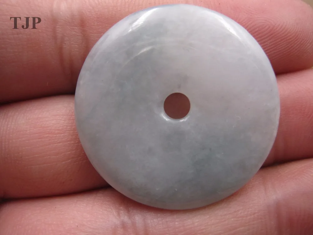 

Natural grade A myanmar jadeite carved round PINANKOU Sweater pendants jade with certificate together find jewelry