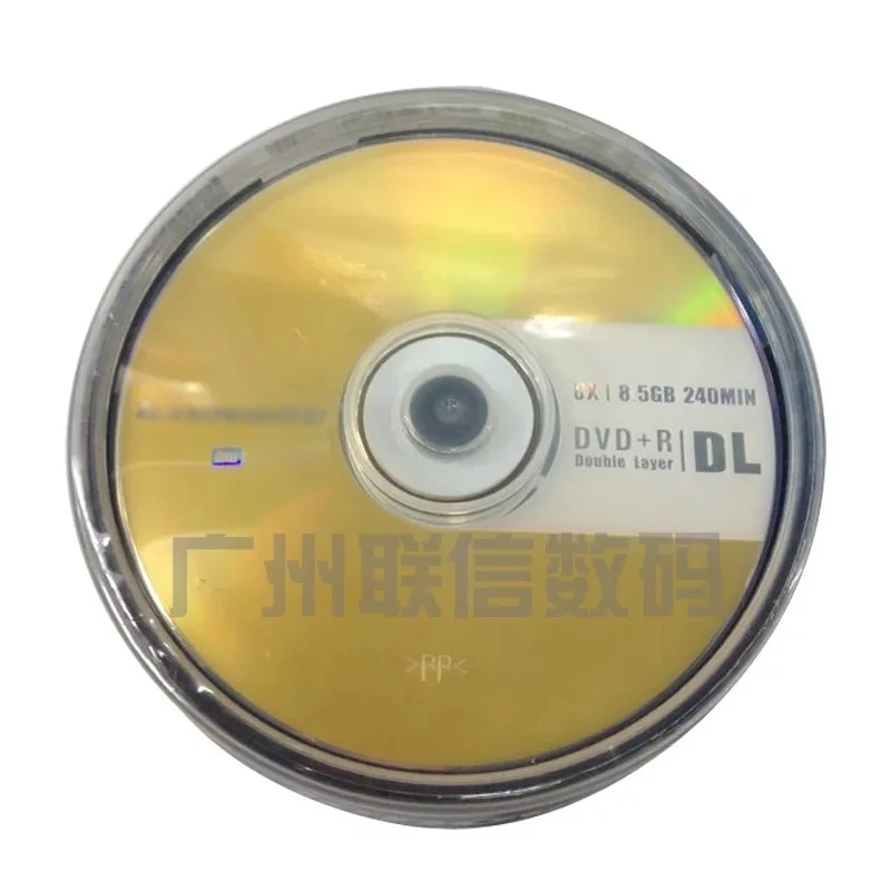 50 дисков Аутентичный класс A LenBrand 8,5 GB Печатный DVD+ R DL диск