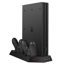 Keten PS4 Pro Vertical Stand with Cooling Fan Controller Charging Station 3 Port USB Hub Playstation 4 Stand Consoles Accessory Keten PS4 Pro Vertical Stand with Cooling Fan Controller Charging Station 3 Port USB Hub Playstation 4 Stand Consoles Accessory
