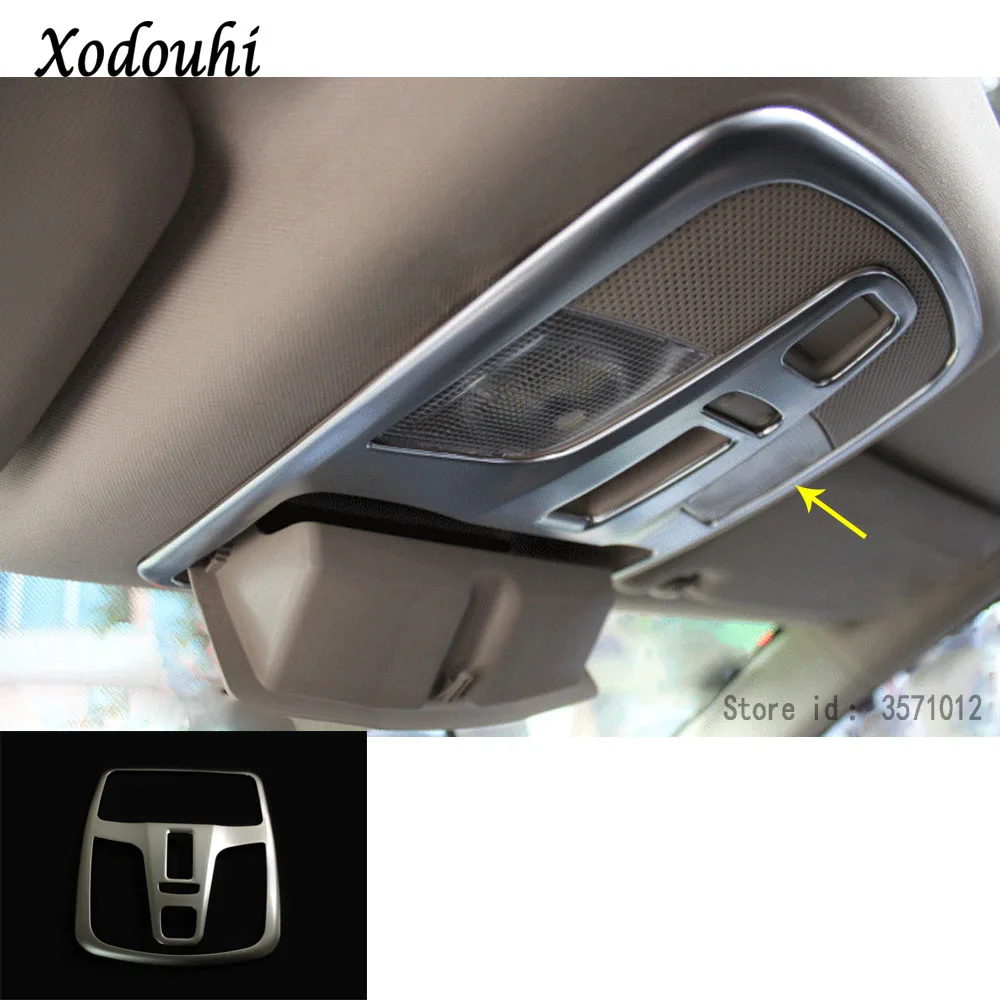 

For Suzuki S-cross scross SX4 2014 2015 2016 2017 car ABS chrome front head read reading switch light lamp frame roof trim part