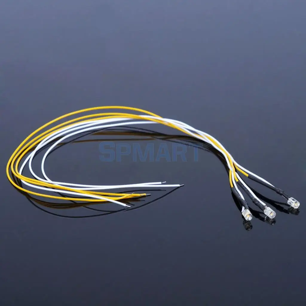 5Pcs LED Light Cool Lighting Wire Cable for Sand Table Diorama Architecture Street Layout Lamp