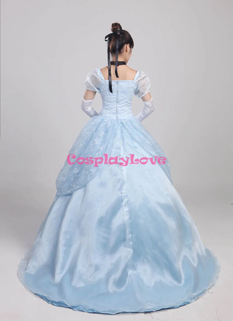 CosplayLove Custom Made Cinderella Princess Dress Cosplay Costume For Halloween Christmas Party  (3)