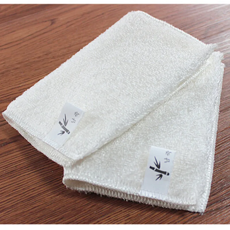 Wiping Rags Gifts High Efficient Anti grease Dish Cloth Bamboo Fiber