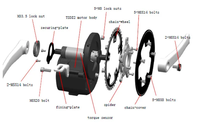 Perfect Torque Sensor Max 65N.m 48V 350W Mid Motor Electric bicycles conversion kits for electrc bike 15 Perfect Torque Sensor Max 65N.m 48V 350W Mid Motor Electric bicycles conversion kits for electrc bike 15