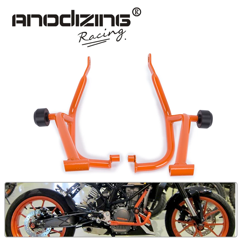 

Motorcycle Refit Tank Protection Bar Protection Guard Crash Bars Frame For KTM DUKE 200 DUKE200 2013-2016