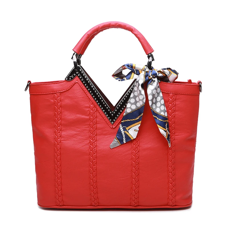 The new European and American wind trend of women s scarves V shaped openings Tote Retro