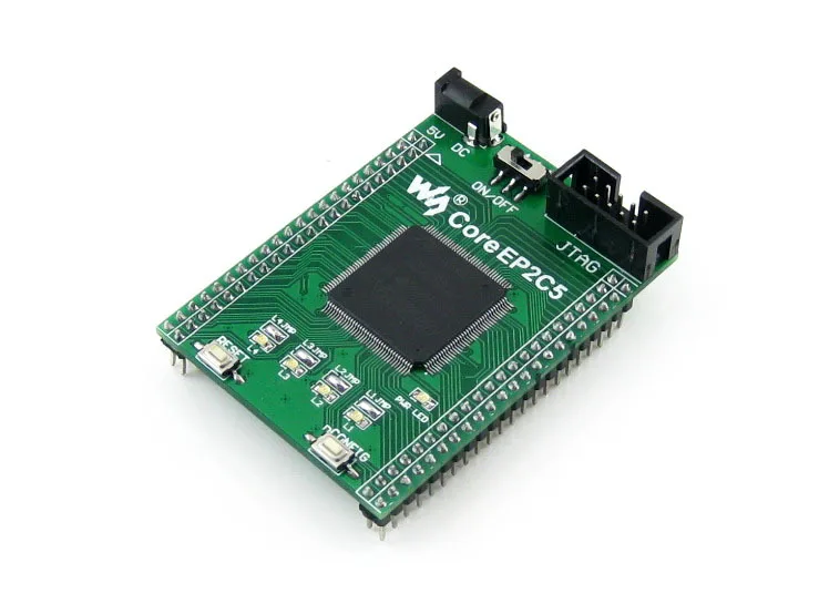 Altera Cyclone Board EP2C5 EP2C5T144C8N ALTERA Cyclone II FPGA Evaluation Development Core Board with Full IOs=CoreEP2C5 Altera Cyclone Board EP2C5 EP2C5T144C8N ALTERA Cyclone II FPGA Evaluation Development Core Board with Full IOs=CoreEP2C5