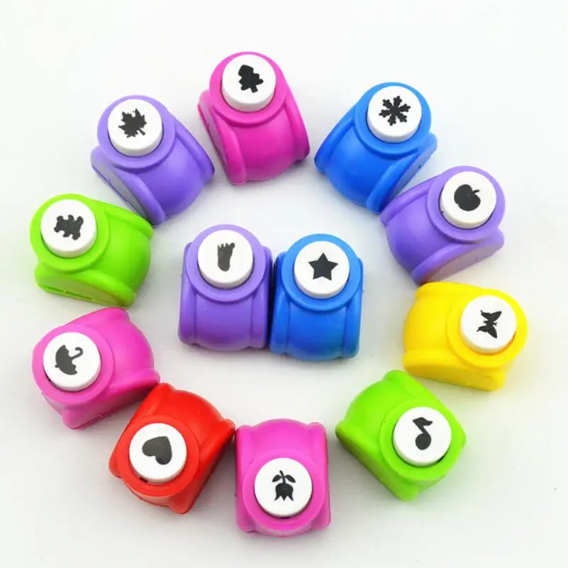 수제 공예 스크랩북 도구, 사진 갤러리용 종이 펀치, DIY 카드 펀치, 엠보싱 장치 스탬핑, 10 개 