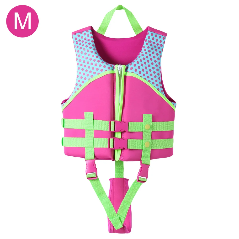 Детская Спасательная куртка плавучести жилет Подводное плавание одежда заплыва теплый Дрифтинг для мальчиков и девочек