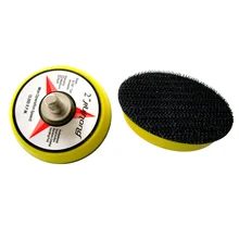 Tampon de Protection à filetage M8/M6, 1 pièce, 2 pouces, 50MM, crochet et boucle, outils abrasifs, accessoires de ponçage