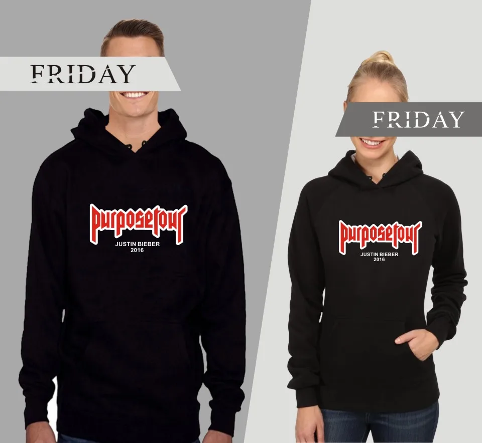 Justin Bieber Purpose Tour 2017 Pop New Style Hoodies Sweatshirts Men/Women Cotton Fashion Plus Size 4XL Streetwear Clothes