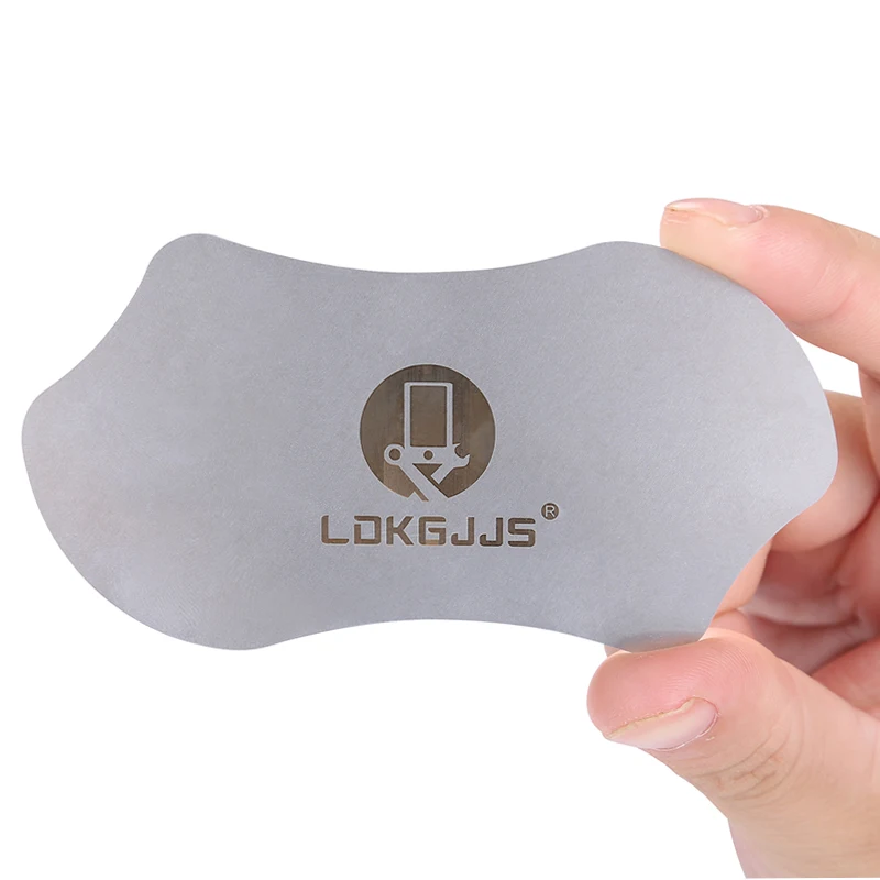 0.01mm Ultra Thin Flexible Stainless Steel Pry Spudger Disassemble Card for iPhone iPad Samsung Mobile Phone Repair Tool - Image 4