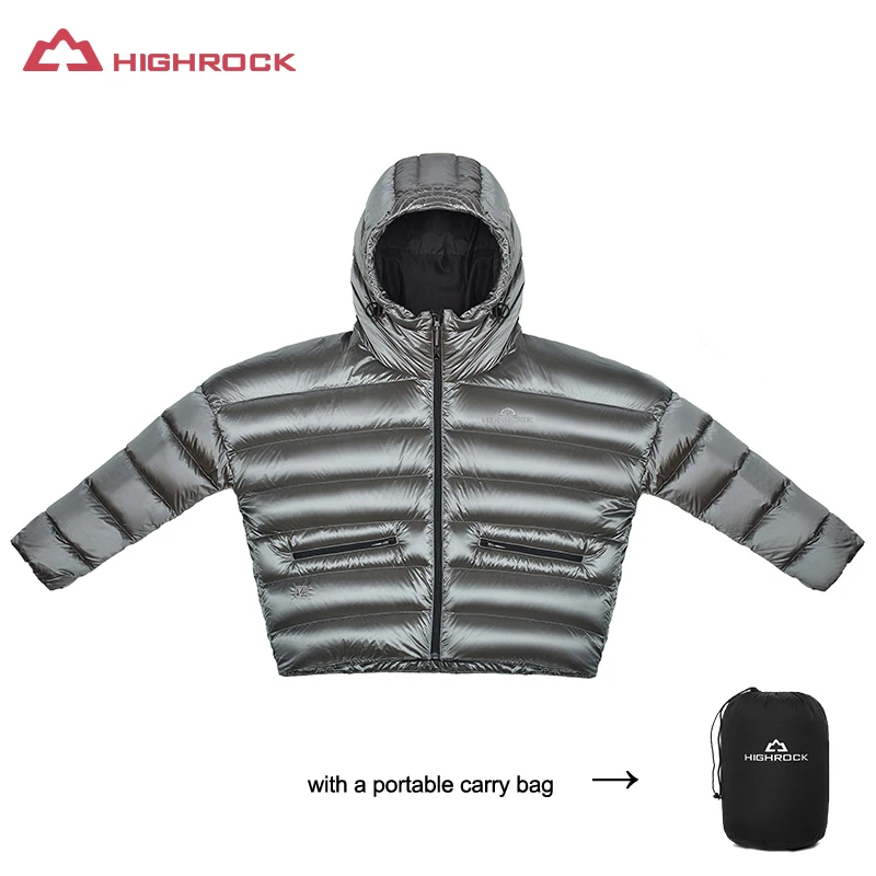 HighRock новые женские спортивные куртки с гусиным пухом зимние теплые пуховые