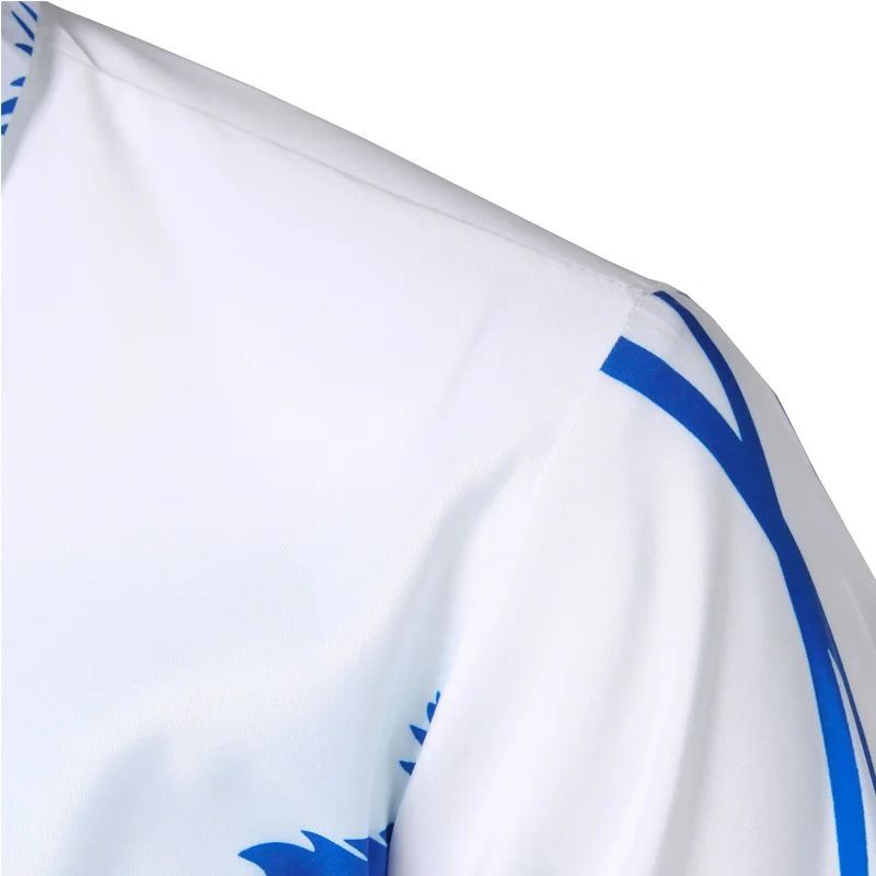 النخيل شجرة طباعة قميص هاواي صيفي الرجال 2018 أزياء الصيف قصيرة الأكمام قميص الرجال عارضة عطلة قمم القمصان للرجال قميص أوم