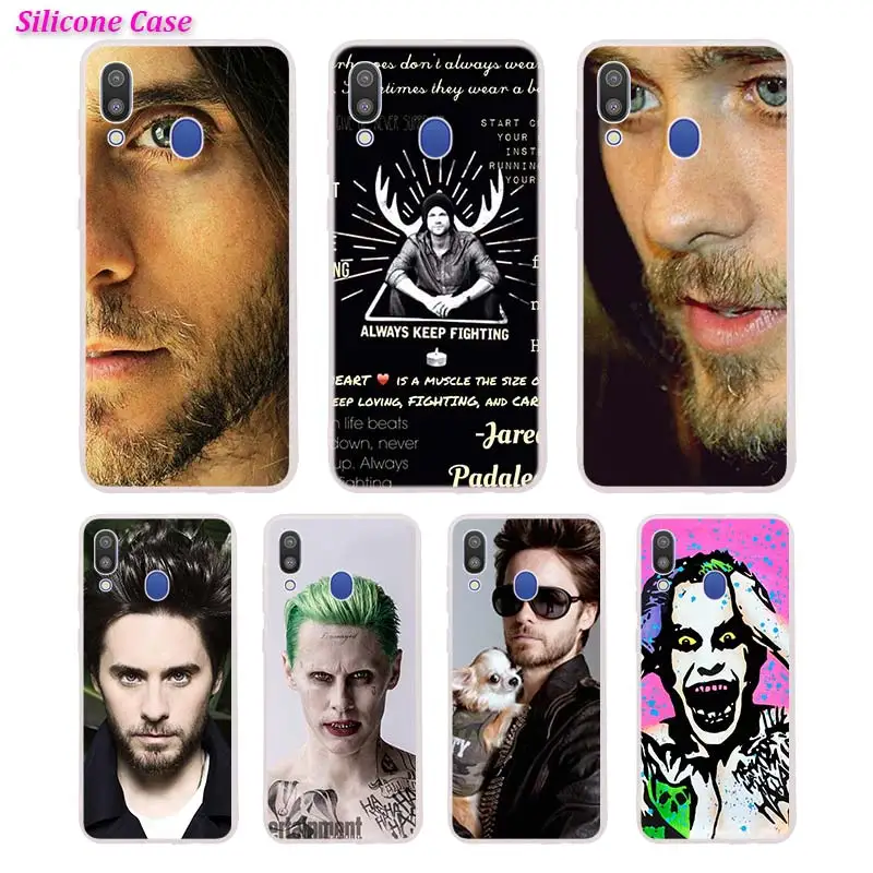 

Silicone Phone Case Jared Leto 30 Seconds To Mars Printing for Samsung Galaxy A70 A50 A40 A30 Phone bag Cover