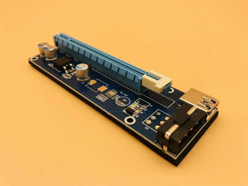 PCIE USB 3 0 60 см pcie расширитель переходная карта 1x к 16x Дата кабель SATA 4Pin IDE Molex адаптер