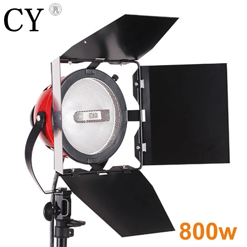 

CY High Quality 800w 220V Red Head Light Continuous Lighting For Studio Video Light DSLR/SLR Camera Photography Lighting