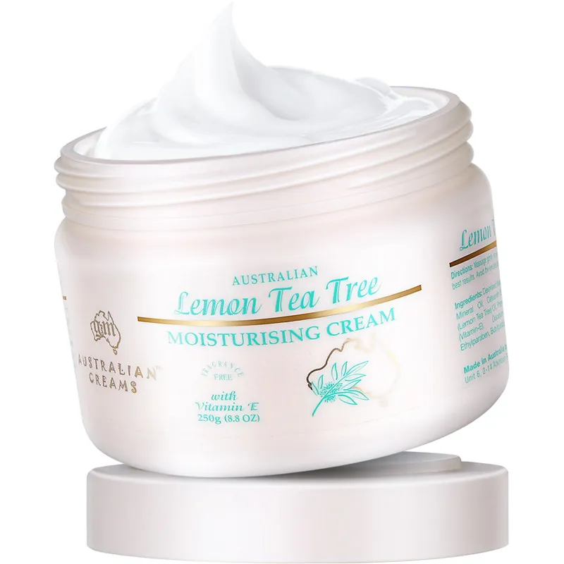 Australia Gm Lemon Tea Tree Day Face Cream For Fungal Skin Acne Abscess