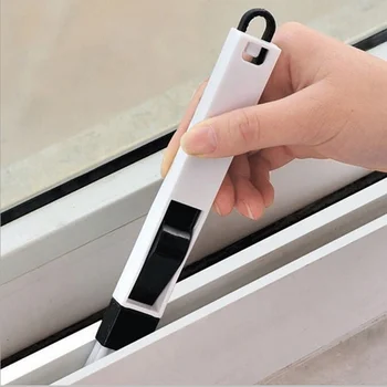 

Home Window Recess Groove Cleaning Brush Crevice Brush With Dustpan Cleaning Tool Useful Wash Screens Keyboard Accessories