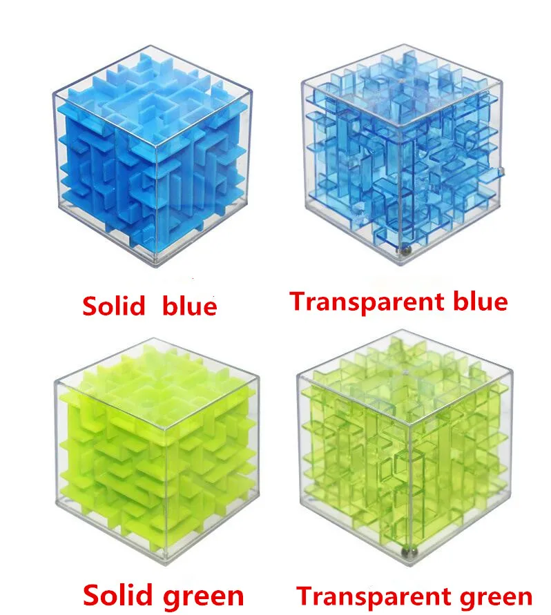 Круто! Лабиринт магический куб головоломка 3D Мини скоростной куб лабиринт подвижный шар игрушки головоломка игра-головоломка Кубик Рубика