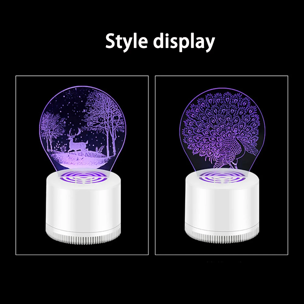 

LED Mosquito Killer Lamp 3D Night Light Mosquito Killer Pregnant Woman Baby Without Radiation Mosquito Repellent Lamp