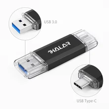 THKAILAR USB 3,0 type-C OTG USB флеш-накопитель 256 ГБ 128 Гб 64 Гб Флешка 32 Гб высокоскоростная карта памяти, Флеш накопитель USB
