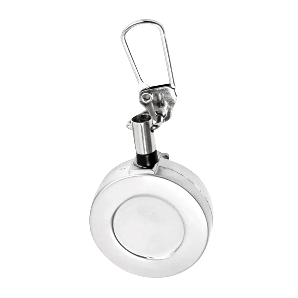 

Fly Fishing Tool Stainless Steel Wire Pin Zinger Retractor Key Chain Ring Reel Clip Fishing Accessories