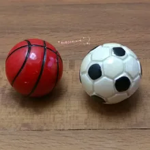 Кукольный домик Миниатюрный 1:12 игрушка пластик для игры в футбол, баскетбол мяч диаметр 3/" SPO718