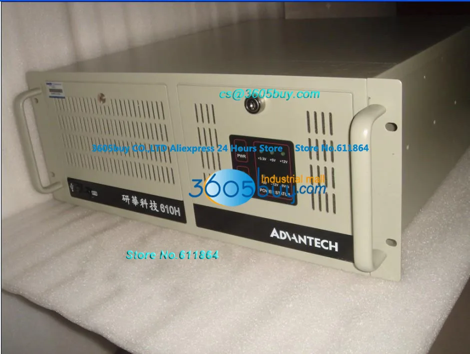 

Industrial Control Machine IPC-610H PCA-6006 B2 Board P4 1G 2.8G Memory 80G Hard Drive