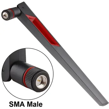 

2.4G 5.8G LTE Dual Band 12DBI SMA Male / RP-SMA Male Connector Antenna for Router 1pcs New